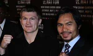 Manny Prints: Manny Pacuiao, Ricky Hatton