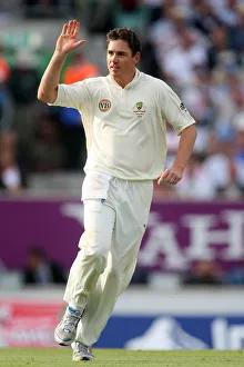 Wicket Prints: Marcus North Celebrate Alistair Cook Wicket