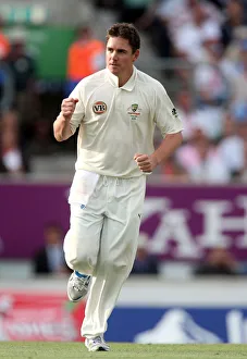 Wicket Prints: Marcus North Celebrates Alistair Cook Wicket
