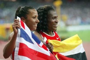Maria Mutola & Kelly Holmes