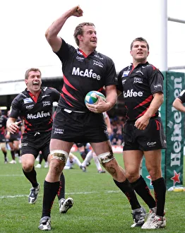 Munster Prints: Mark Cueto, Dean Schofield & Richard Wigglesworth