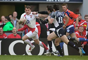 Thom Prints: Mark Cueto, Thom Evans & Max Evans