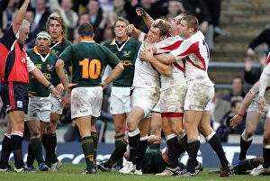 Mark Cueto Try Celebrations
