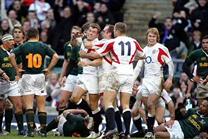 Mark Cueto Try Celebrations