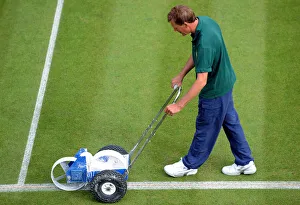 Marking Out The Court Marking Out The Court