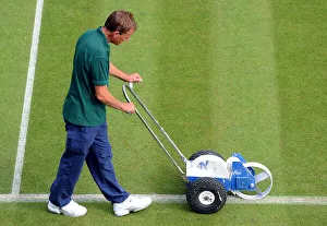 Marking Out The Court