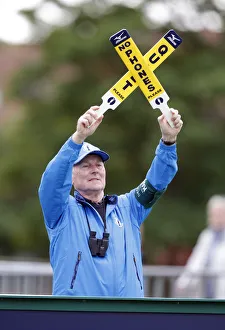 Annes Prints: Marshall Holds Up Quiet Please Signs