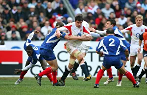 Corry Prints: Martin Corry Struggles To Break Defence