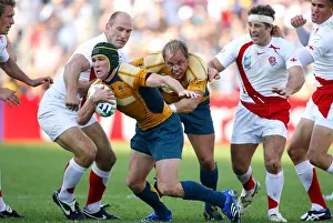 Dallaglio Prints: Matt Giteau & Lawrence Dallaglio