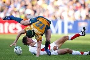 Toby Prints: Matt Giteau & Toby Flood