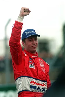 Celebrates Prints: Matt Neal Celebrates Winning