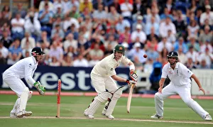 Haddin Prints: Matt Prior, Brad Haddin & Alastair Cook