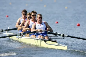 Matthew Pinsent, Ed Goode, James Cracknell & Steve Willi