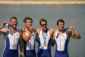Matthew Pinsent, Ed Goode, James Cracknell & Steve Willi