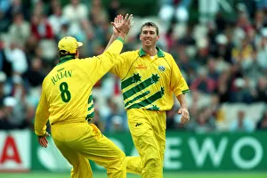 Mcgrath Prints: Mcgrath Celebrates With Julian