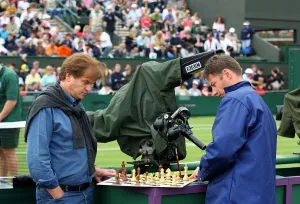 Art Or Moody Prints: Men Playing Chess