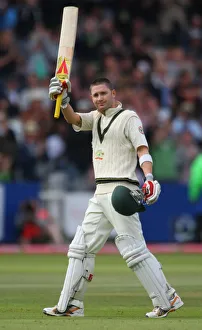 Celebrates Prints: Michael Clarke Celebrates His 100