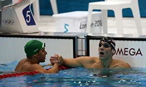 Butterfly Prints: Michael Phelps & Chad Le Clos