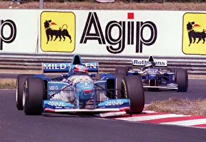 Schumacher Prints: Michael Schumacher & Hill