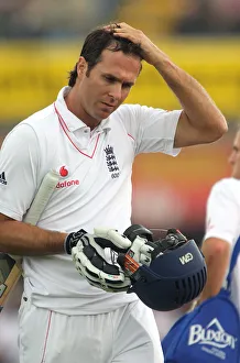 Bowled Prints: Michael Vaughan Bowled By Dale Steyn