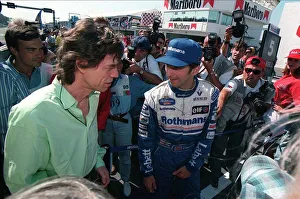 Portugal Prints: Mick Jagger & Damon Hill