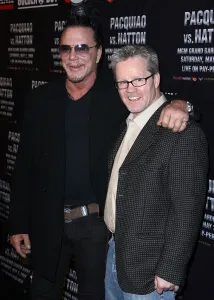 Sports Prints: Mickey Rourke, Freddie Roach