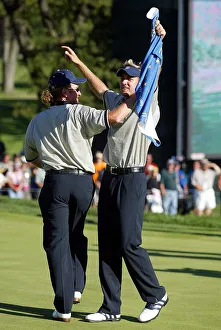 Angel Prints: Miguel Angel Jimenez & Ian Poulter