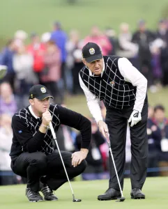 Miguel Angel Jimenez & Peter Hanson