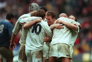 Mike Prints: Mike Catt & England Celebrate