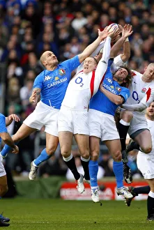 Italy Prints: Mike Tindall & Mirco Bergamasco