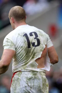 Mike Tindall With Torn Shirt