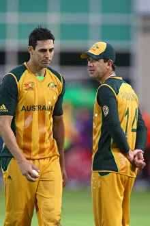 Lanka Prints: Mitchell Johnson & Ricky Ponting