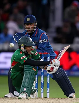India Prints: Mushfiqur Rahim & Mahendra Singh Dhoni