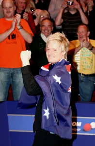 Champion Prints: Neil Robertson Celebrates Win