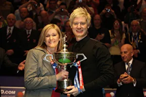 Champion Prints: Neil Robertson & Mum Alison