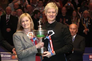 Neil Robertson & Mum Alison