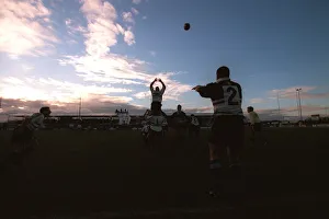 Bath Prints: Newcastle Falcons Line-Out