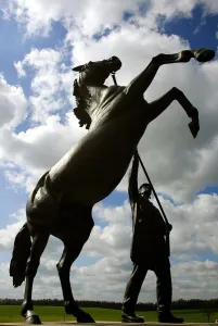 Statue Prints: Newmarket Stallion Statue