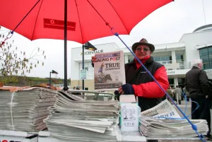 Newstand Outside The Centaur