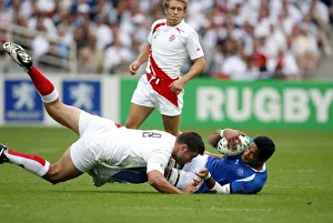 Nick Easter Tackles Semo Sititi Nick Easter Tackles Semo Sititi