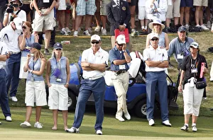 Nick Faldo & Dejected Team