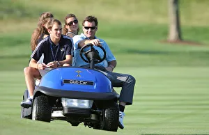 Family Prints: Nick Faldo With Family