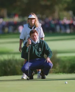 Nick Faldo & Fanny Sunesson