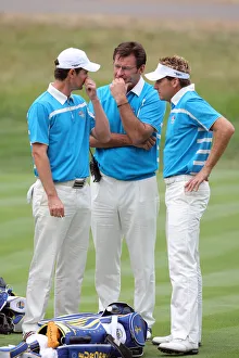 Nick Faldo, Ian Poulter & Justin Rose