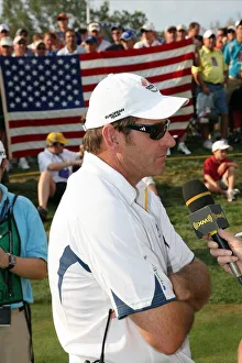 Nick Faldo During Interview