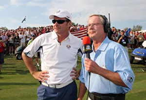Faldo Prints: Nick Faldo With Nbc Interview
