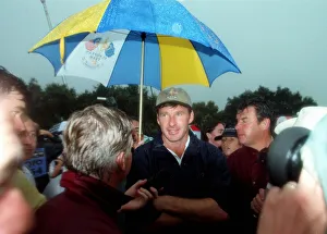 Faldo Prints: Nick Faldo After Win