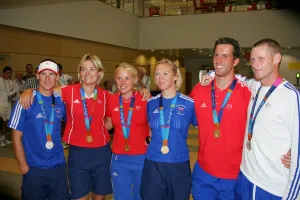 Nick Rogers, Sarah Webb, Sarah Ayton, Shirley Robertson, Ben Nick Rogers, Sarah Webb, Sarah Ayton, Shirley Robertson, Ben