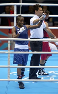 Britain Prints: Nicola Adams Wins