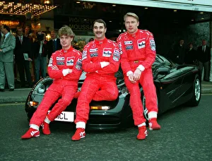 Nigel Prints: Nigel Mansell, Mika Hakkinen